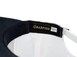 Badfish Custom Parts Trucker Hat -Fishing Store badfish motor hat inside detail