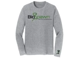 BioSpawn Long Sleeve Shirt -Fishing Store bsp longsleeve grey webv1