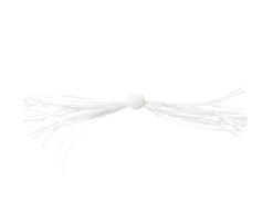 Clam Silkie Jig Trailer -Fishing Store clam white silkiejigtrailer 10 30 cpt 10002b