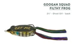 Googan Squad Filthy Frog Savings Bundle 13 Googan Squad Filthy Frog Savings Bundle -Fishing Store googansquad filthyfrog savingsbundle ghostgill