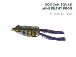 Googan Squad Filthy Frog Savings Bundle 17 Googan Squad Filthy Frog Savings Bundle -Fishing Store googansquad minifilthyfrog savingsbundle ghostgill