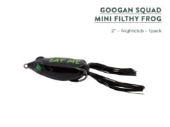 Googan Squad Filthy Frog Savings Bundle 18 Googan Squad Filthy Frog Savings Bundle -Fishing Store googansquad minifilthyfrog savingsbundle nightclub
