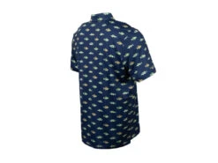 Googan Squad Polo -Fishing Store googansquad navyfreshfish polo back 50 99 hoo 10001ns