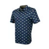 Googan Squad Polo -Fishing Store googansquad navyfreshfish polo front 50 99 hoo 10001ns