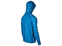 Googan Squad Hooded Long-Sleeve W/ Sleeve Print -Fishing Store googansquad tossedjighoodedl s blue back 51 10 hoo 10010l