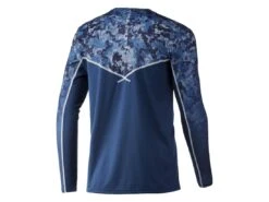 HUK Icon X Tide Change Fade Long Sleeve Shirt -Fishing Store huk atlantic iconxtidechangefadels back 51 10 huk 10002a