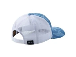 HUK Running Lakes Trucker -Fishing Store huk titaniumblue runninglakestrucker back 50 25 huk 10003b