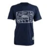 Karl's Bait Box T-shirt 2 Karl's Bait Box T-shirt -Fishing Store karls navy baitboxtshirt front 50 01 krl 10008