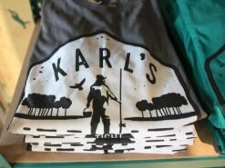 Karl's Texas Badge T-shirt -Fishing Store lifestyle charcoal texasbadge tshirt 50 01 krl 10005a