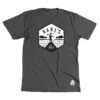 Karl's Texas Badge T-shirt -Fishing Store mockup charcoal texasbadge tshirt 50 01 krl 10005a