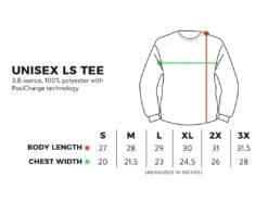 Catch Co. Performance Long Sleeve Shirt 8 Catch Co. Performance Long Sleeve Shirt -Fishing Store performaceshirt sizechart madebyinfluence 1