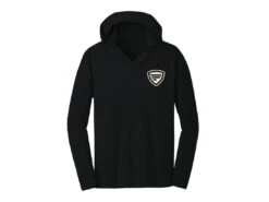 Favorite Fishing Simmer Tri-Blend Hoodie -Fishing Store simmer walleye blk frt
