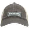 Simms Heritage Trucker Hat -Fishing Store simms carbon heritagetrucker 50 25 sim 10031c