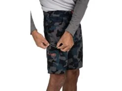 Simms Seamount Board Shorts -Fishing Store simms seamountboardshorts woodlandcamostorm lifestyle1 51 20 sim 10000