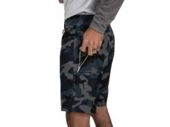 Simms Seamount Board Shorts -Fishing Store simms seamountboardshorts woodlandcamostorm lifestyle2 51 20 sim 10000