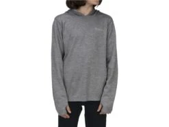 Simms Kids Bugstopper® Hoody -Fishing Store simms steelheather kidsbugstopperhoody modelfront 50 99 sim 100010shs