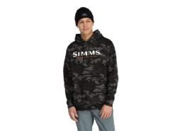 Simms Logo Hoody 8 Simms Logo Hoody -Fishing Store simms woodlandcamocarbon logohoody modelfront 50 99 sim 10023w