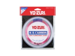 Yo-Zuri HD Pink Disappearing Flourocarbon Leader Line